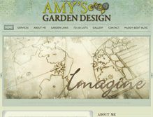 Tablet Screenshot of amysgardendesign.com